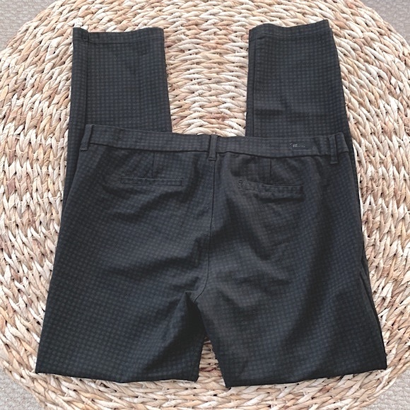 Kut from the Kloth Black & Gray Check Ponte Pant - Picture 3 of 9